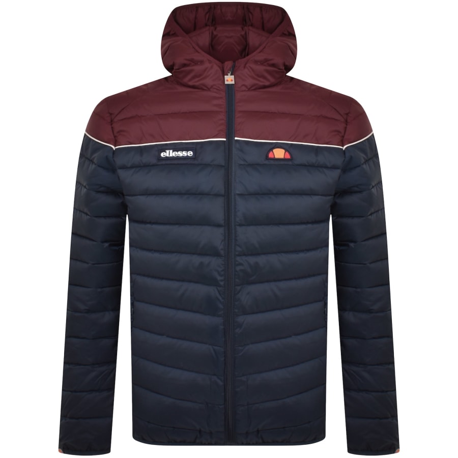Ellesse lombardy padded jacket in navy on sale